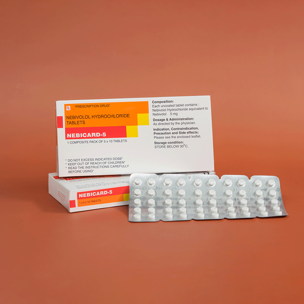 NEBICARD 5 (H/50 Viên)